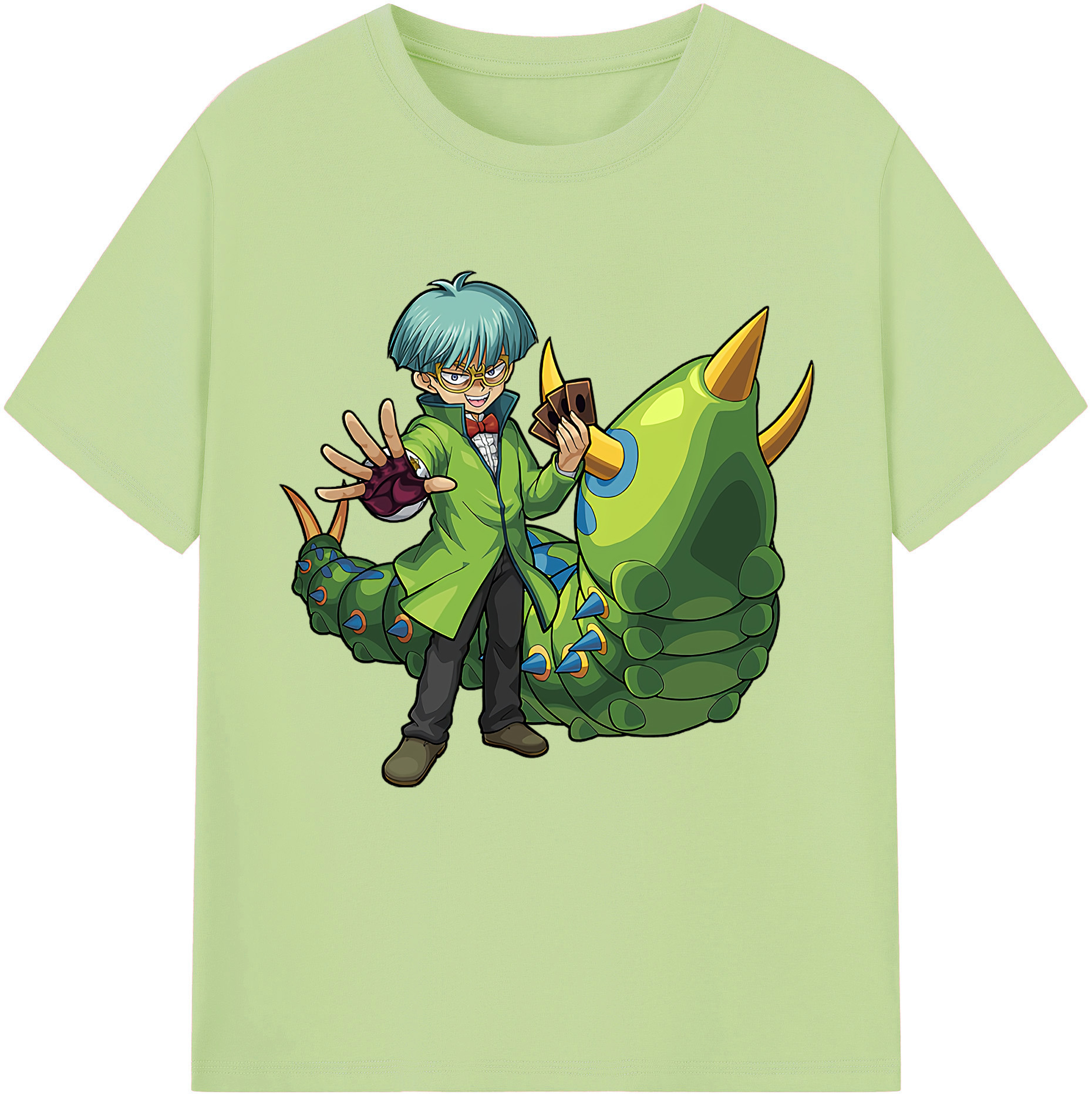（画像用） 遊☆戯☆王 Yu-Gi-Oh! 綿100％半袖Tシャツ（フロントプリント）